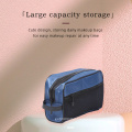 Imitation nylon material cosmetic bag